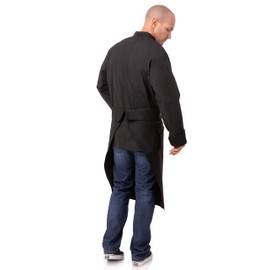 Chef Works unisex adult Tapered Chef Apron apparel accessories, Black, 32-Inch Length by 21-Inch Width US