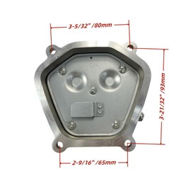 Cylinder Head Cover with Gasket Bolts and Breather Tube for Predator Inverter Generators 9500-Watt Surge / 7600-Watt Running (SKU# 71365, 59188) for DuroMax XP9000iH XP9500iH Inverter Generator