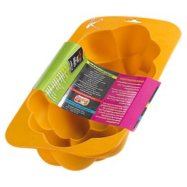 The Kosher Cook Silicone Braided Challah Mold - Small - Braided Oval Challah Pan - Challah Bread Baking Mold - No Shaping Required