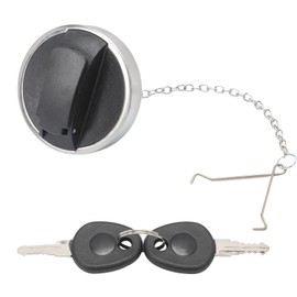 MangWany Fuel Cap Lock with 2 Keys Suitable for Volvo Truck Scania R/T/P/G MAN Diesel 60mm