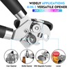 Can Opener Manual Heavy Duty Multifunctional with Magnet Lift [Ergonomic