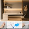 echosari Strip Lights Battery Operated, 3.3FT 2700K Tape Light with