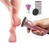 Electric Callus Remover for Feet Adjustable Speed, Powerful Foot Scrubber