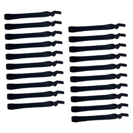 FRCOLOR 20pcs Thick Hair Ties for Men Hair Bands Braiding Accessory and Comfortable Ponytail Holders