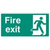 Sign, Final Fire Exit Right, RP, Signs Personal Protection, Site