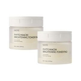 Nesific Phytoniacin Brightening Toner Pads 80 sheets x 2 / 네시픽 피토나이아신 브라이트닝 토너 패드 80매 x2개