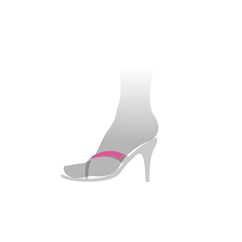 Puffy Gel Insole, Puffy Gel Strap Cushion, Women's, Clear, One