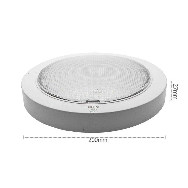 RV Interior Light - HugeAuto LED Ceiling Dome Light DC