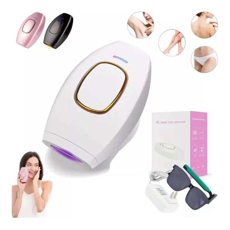 Depiladora Lser IPL 5 Niveles Uso Profesional Cuerpo y Rostro