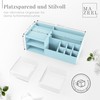 Makeup Organiser Storage Box (Blue)
