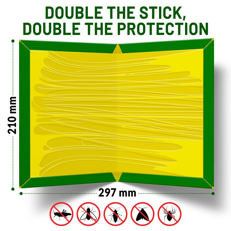 Pest Sticky Pads Trap - Extra Strong Sticky Traps Glue