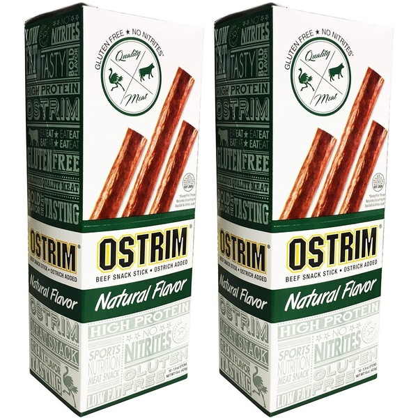 Ostrim Beef & Ostrich Snack Stick Natural Flavor