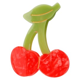 Vovii Cherry Claw Clips, Stylish Women's Fruit Claw Clip for Thick Hair Small Claw Clips for Women Fashionable Hair Accessory deal for Girls