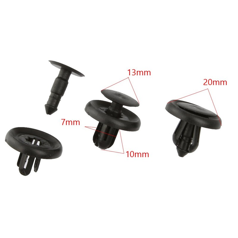 KOZEEY Push Engine Under Cover Retaining Clip Fastener For Toyota