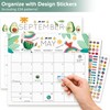 BGTCARDS Delightful Magnetic Fridge Calendar 2026-2027, Now to Jun 2028