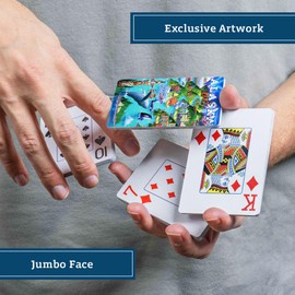 Boardwalk Puzzles Premium Featherlight Unique Playing Cards, Fun Themed Deck for Home and Travel | Alaska's Inside Passage