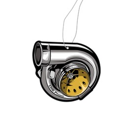 2x Turbolader Duftbaum Auto Anhänger, Auto Duftspender, Duftbaum Auto tuning, car air freshener, Duftanhänger Auto, Lufterfrischer Duftbaum Set Auto