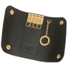 IL BISONTE SKH115 PV0039 BK255B Key Case, Key Holder, Black,