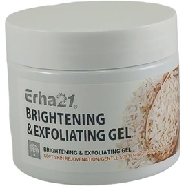 JAVAZ Exfoliante corporal y facial con arroz en gel