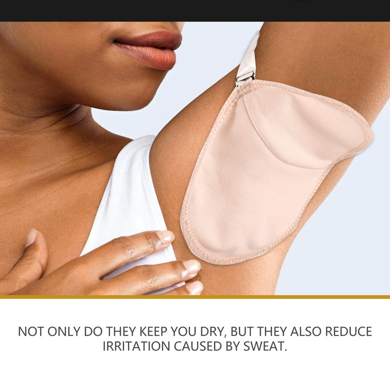 Baluue Armpit Sweat Pads - 6pcs Underarm Sweat Pads with