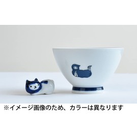 Jijinsha KYU-JITSU Chopsticks Rest 5 x 2.1 x 2.4 cm White Cat 86409