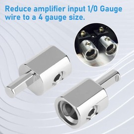 20Pcs 1/0 Gauge to 4 Gauge Pin AWG Power Wire Reducer Car Audio Amp Terminal New