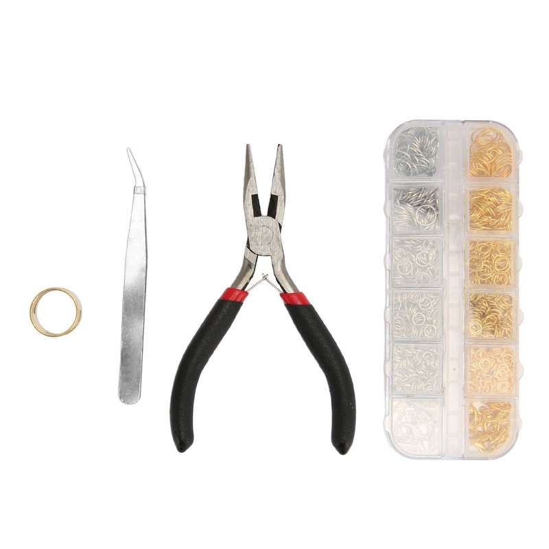 Metal Snaps Buttons with Fastener Pliers Press Tool Kit Copper