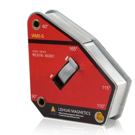 LISHUAI Switching Strong Magnet Welding Magnet Multi Angle Welding Clamp Magnetic Welding Positioner WM5-S