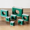 Hydraulic Pipe Clamp 2 Pieces Plastic Pipe Clamps Standard Metric