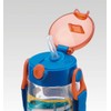 Skater PDSH5 Children's Water Bottle with Straw, Clear Bottle, Plarail,