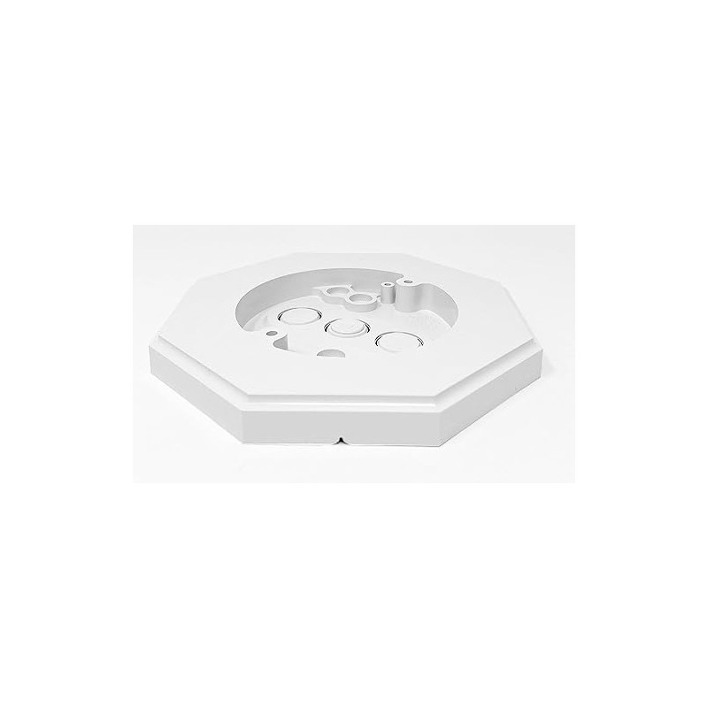 iMBAPrice 8161-1 Vertical Siding Lamp Octagon Mounting Kit with Built-in