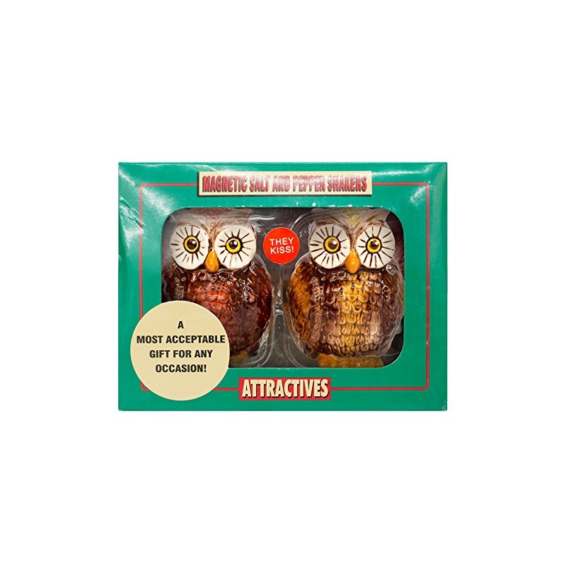 Attractive Salt and Pepper Shaker - OWLS by Pacific Trading