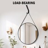 Batheidon Set of 4 hooks for acoustic panels, coat hooks,