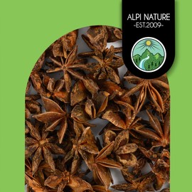 Organic Star Anise Whole (125 g), Organic Star Anise Capsules, Star Anise Whole Capsules from Controlled Organic Cultivation, 100% Natural, No Additives, Star Anise