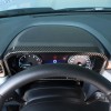 car-attention Carbon ABS Dashboard Instrument Panel Frame Trim Cover For
