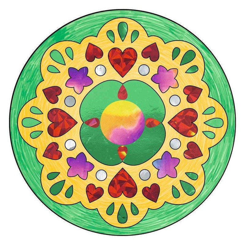 Ravensburger Original Mandala Designer 29717 29717 Metallic Romantic Mandala Designer