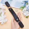 GORGECRAFT Leather Luggage Handles Replacement Parts 190mm Suitcase Grip Pull
