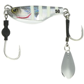 JACKALL Metal Jig Big Bugger Byte Beans 60g Glow Stripe