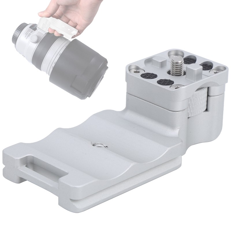 Aluminium Alloy Tripod Collar Replacement Base Foot for Canon 100‑400mmf4.5‑5.6L