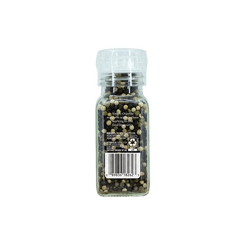 Simply Organic Get Crackin, Peppercorn Mix, 3 oz (85 g)