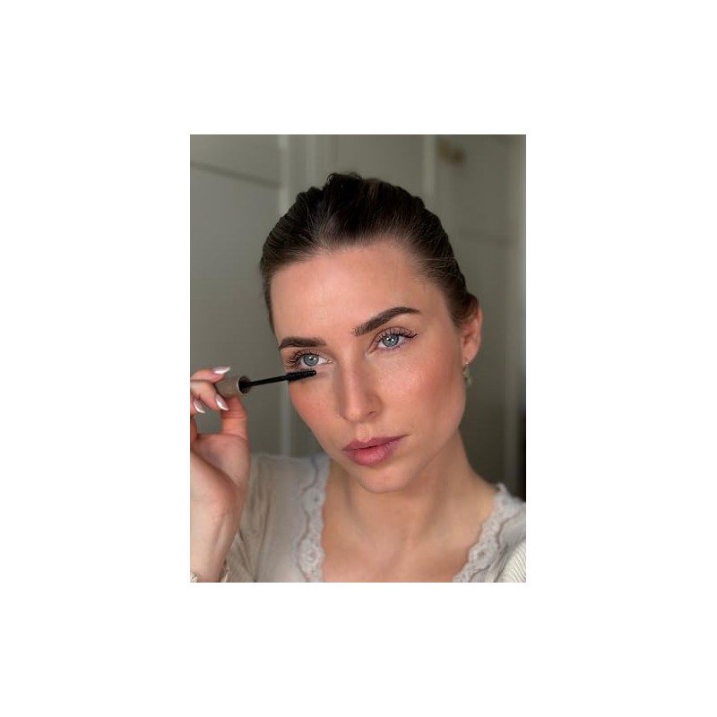 Sandstone Scandinavia Hypoallergenic Mascara for Sensitive Eyes (Brown) | Smudge-Proof