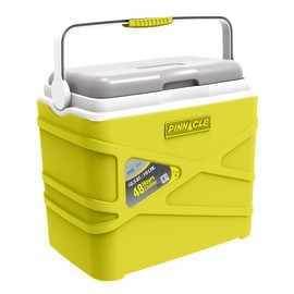 Pinnacle 10 Liter Insulated Cooler Lunch Box -Portable Camping/Picnic Hard Cooler –Coolbox Keeps Cool for 48 hrs. with Ice Retention–Heavy Duty Cooler for Beach, Grill, Travel,Tailgating,Small Green