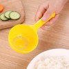 2Pcs Yellow Rice Paddle Scoop Mold for Rice Ball Making,