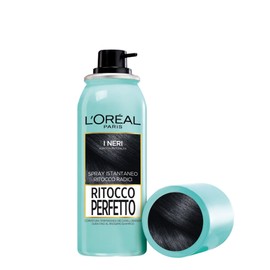 L'Oréal Paris Perfect Retuschierspray für Wurzeln, Haarwuchs, deckt weißes und langanhaltendes Haar ab, 1 Shampoo, Schwarz, 75 ml