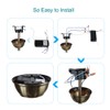 LPHUMEX Universal Ceiling Fan Remote Control Kit, 3-in-1 AC Motor