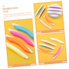 VICASKY 5pcs Nail Files for Acrylic Nails for Easy Manicure