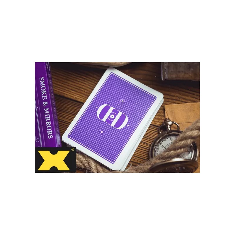 Smoke & Mirrors v9 Deluxe Edition (Purple) Playing Cards by