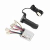 500W Motor Brushed Speed Controller &amp; Throttle Grip for Electric