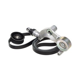 Marketplace Auto Parts Serpentine Belt Drive Component Kit - Belt, Tensioner, Idler - Compatible with 2012-2015 Honda Civic (with AC)