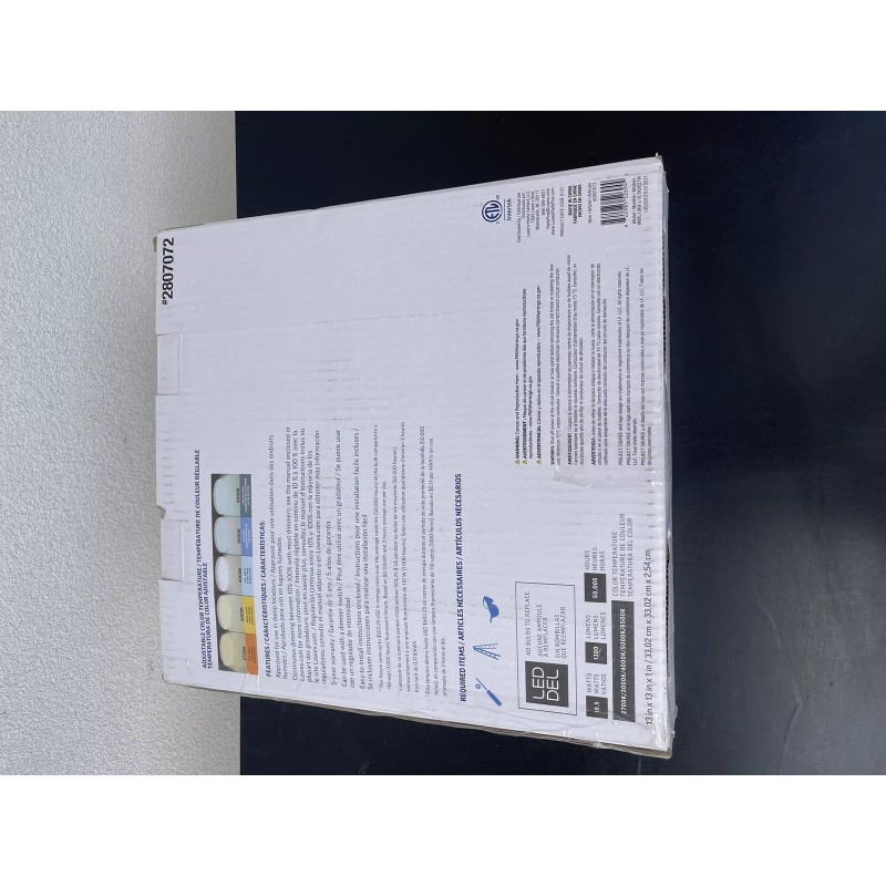 Project Source 2 Pack Project Source LED Flush Mount Ceiling